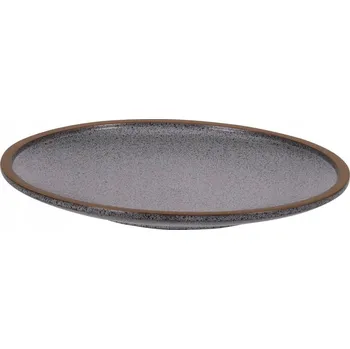 Talíř Dezertní talíř Koopman šedý mramorový vzor 21,5 cm