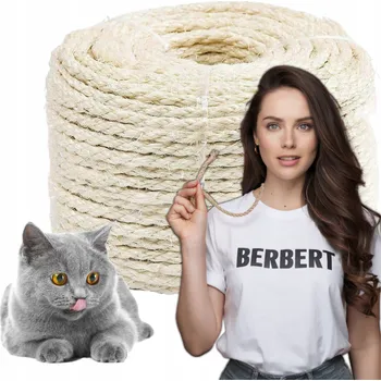 Železářství Sizalové lano Berbert 6 mm x 50 m