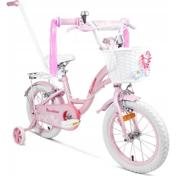 Odrážedlo Kolo SIrox Rainbow 14 Pink 14" růžové