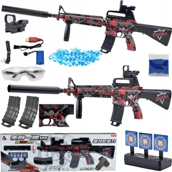 Dětská zbraň Obrovská Puška Automat Gelové kuličky Pistole