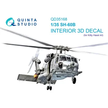 Plastikový model Quinta studio 1/35 SH-60B Seahawk 3D-Print&col.Inter. (KITTYH)