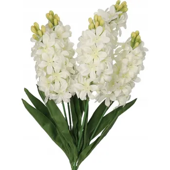 umělá květina Hyacinty v kytici, umělé květiny jako živé, 49 Cm
