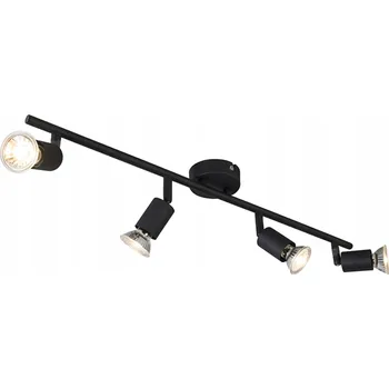 IP kamera Čtvercový stropní reflektor QAZQA černý