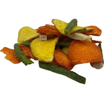 Sušené maso NaZub s.r.o., Na Hutích 44, Jablonec n. N., 466 01 Zeleninový křupavý nářez Hmotnost: 200g