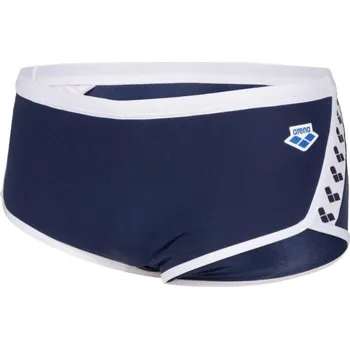 Pánská móda Pánské plavky Arena Icons Swim Low Waist Short Solid Navy/White S - UK32; D4