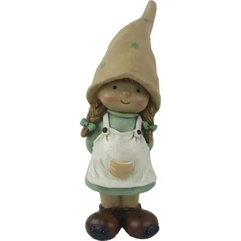 Dívka s čepicí polyresinová 18,5cm