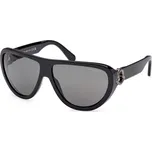 Černé sluneční brýle Moncler