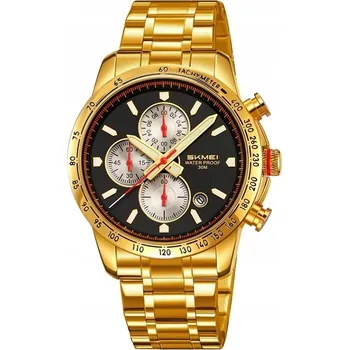 Hodinky Pánské hodinky SKMEI skm.193761b.mn analogové, náramek, datumovka, chronograf