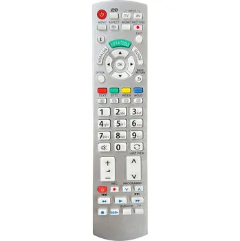 Dálkový ovladač PANASONIC N2QAYB000752 - náhradní dálkový ovladač STŘÍBRNÝ