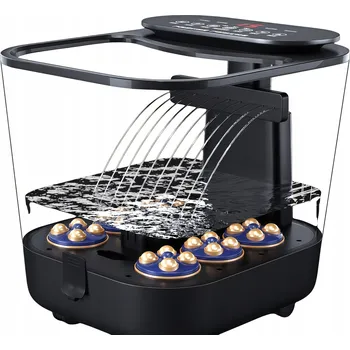 Masážní přístroj Lázeň na nohy s regulací tepla, bublinek a teploty, masážní koupel nohou