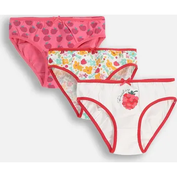 Dívčí kalhotky, dětské slipy 3-balení bavlněné 104/110 Coccodrillo ZC5