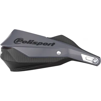 Chrániče páček POLISPORT TRAIL BLAZER s univerzální montážní sadou Nardo grey/black pro YAMAHA XT 660 R