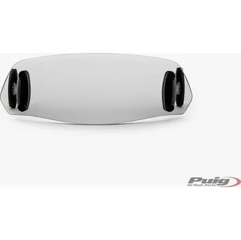 Přídavné plexi nastavitelné PUIG 5852H připevnění pomocí šroubů kouřová pro KAWASAKI Vulcan S 650