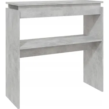 Konferenční stolek Obdélníkový stolek VidaXL, 30 x 80 x 80 cm, betonový vzhled