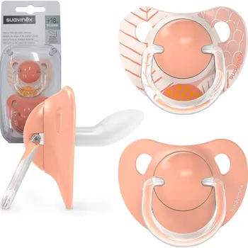 dudlíky Anatomický silikonový Dudlík Suavinex 18 měsíců +