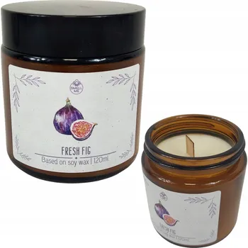 Svíčka Sójová vonná svíčka FRESH FIG PAVONCELLA 1 ks