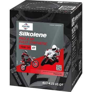 Motorový olej Motorový olej SILKOLENE PRO 4 10W-50 - XP 4 l pro BENELLI TRK 502