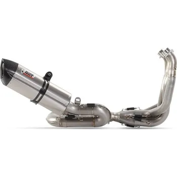 Motodíl Výfuk kompletní 4x2x1 MIVV SUONO R.HO.0002.S8 Celotitan / Karbonové víčko pro HONDA CBR 1000 RR Fireblade