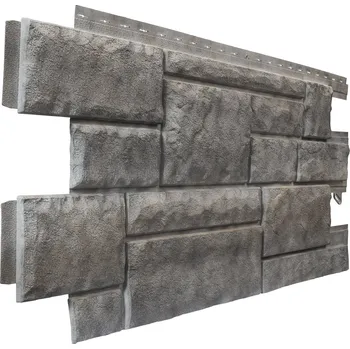 Obklad Fasádní obkladový panel NOVIK Hand Cut Stone odstín Shadow Gray