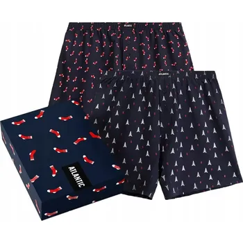 Boxerky Spodní Prádlo Boxerky Atlantic modré, velikost L