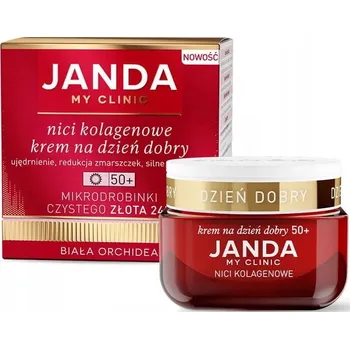 Pleťový krém Janda My Clinic Kolagenové Nitě Denní krém pro zralou pleť 50+ 50 ml