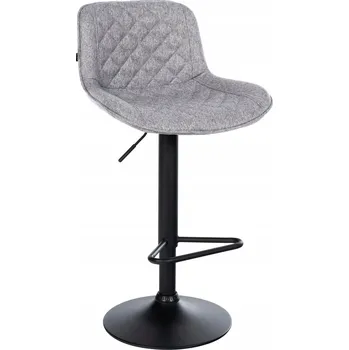 Barová židle Barová Židle CLP šedý 105 cm látka