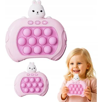 POP IT Elektronická hra POP IT antistresová hračka pro děti - Růžový Králík