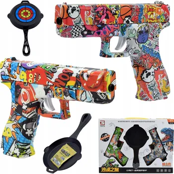 Dětská zbraň Puška Skleplolki SET PISTOLET X2