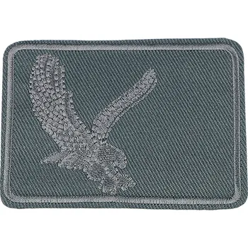 Nažehlovačka, střední, 1 šedá tmavá