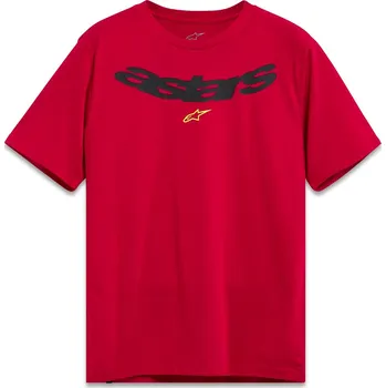 Pánské oblečení Tričko Alpinestars Elliptic CSF červené L