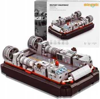 ostatní stavebnice STAVEBNICE LOĎ VZNÁŠEDLO SADA PRO DĚTI MILITARIA MODEL