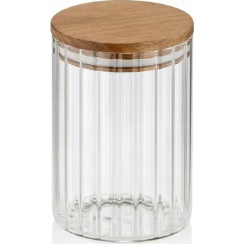 Dóza na potraviny Zásobní dóza Dorothea sklo transparentní 13,0cm 9,0cm 0,6l