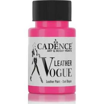 Barva na kůži Cadence Leather Vogue, 50 ml - fuchsia, fuchsiová
