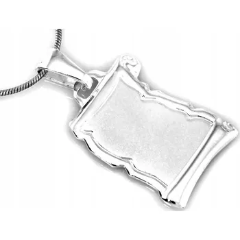 Přívěsek Stříbrný přívěsek 925 elegantní papyrus s možností gravírování jako dárek