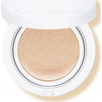 Make-up Missha Cushion Moist Up podkladová báze v kompaktním balení SPF 50, odstín light beige 21