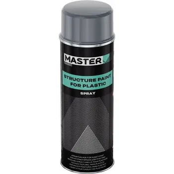 Barva ve spreji Strukturální lak na plasty Troton Master | sprej 500 ml | černý