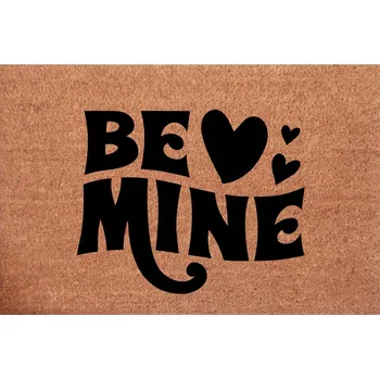 Rohožka Kokosová rohožka ke dveřím Valentýnská Be Mine