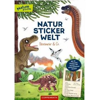 První čtění Natur-Stickerwelt - Dinosaurier und Co. - Warnecke, Ruby Anna