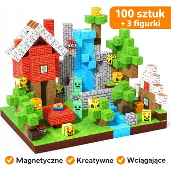 ostatní stavebnice Stavebnice – sada 100 kusů, věk 3+