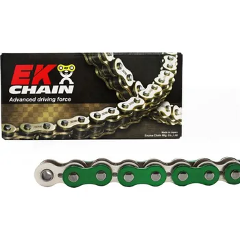 Motodíl QX-kroužkový řetěz EK 520 SRX2 120 L Metalic Green pro KTM EXC-F 350