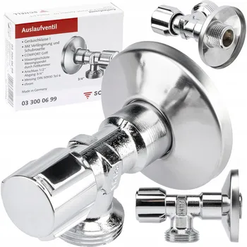 Ventil Rohový ventil Schell 1/2'' zawór-wc-1/2x1/2