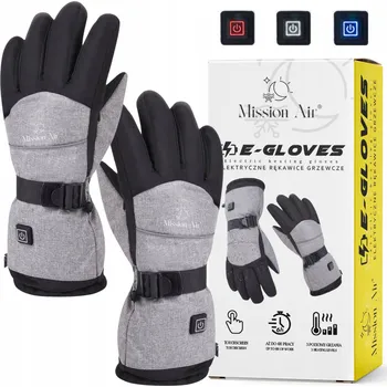 Rukavice Vyhřívané rukavice MISSION AIR E-Gloves Černo-šedé