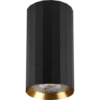 Bodové svítidlo Stropní bodové svítidlo kulatý Goldlux černé, žluté