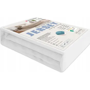 Prostěradlo Prostěradlo JERSEY s gumou bílé 180x200 cm