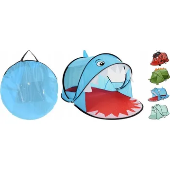 Stan Plážový stan ProGarden MROŽ modrý 182 cm x 182 cm x 86 cm