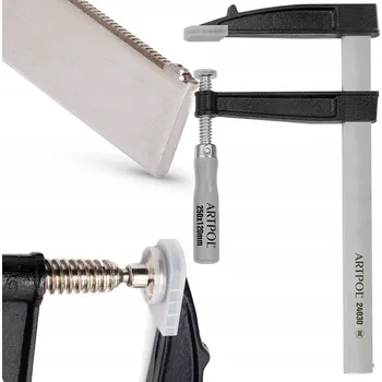 Truhlářská svěrka TRUHLÁŘSKÁ SVĚRKA 250 x 120 mm. ŠROUBOVÁ SVĚRKA TYPU "F"