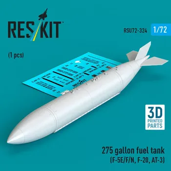 Plastikový model Reskit 1/72 275 gallon fuel tank (1 pc.)
