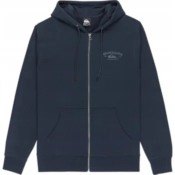 Pánská mikina Pánská mikina Quiksilver Chest Logo Zip Hoodie vel. M
