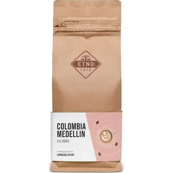 Káva Zrnková Káva Arabica Etno Cafe Colombia Medellin 250 g