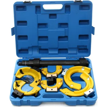 Autodíl Stahovák pružin McPherson s vyměnitelnými čelistmi, univerzální sada